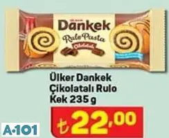 ÜLKER DANKEK ÇİKOLATALI RULO KEK ÜLKER DANKEK ÇİKOLATALI RULO KEK
